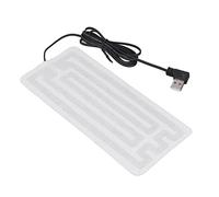Yctze USB Heating Film, Electric Warming Pad, Machine Washable Body Heat Therapy Tool with USB Cable, Ideal for Waist, Body, Hands & Cold Weather, 7.5x3.5in