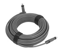 Yctze V2 Gen2 Rectangular Replacement Extension Cable - IP68, 1200Mbps Data Transfer with 2 Cable Feed Through Bushings, Ideal for Indoor/Outdoor Use (75FT ())
