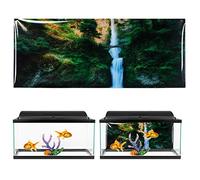 Yctze Vibr PVC Jungle F Rium Background with Self-Adhesive Technology, le, Multiple (91 * 50cm)