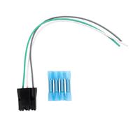 Yctze Washer Lid Switch Connector Wire Harness WP2172937 Replacement for Agitator Washing Machine Washer Dryer Stacked Dryer with 4 Wire Kit and Heat Shrink Tubing