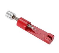 Yctze Watch Band Remover Tool Adjustable Durable Steel Accessory Kit for Watch Collectors 5.5cm Red or Gold (Red)