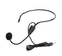 Yctze Wired Head Microphone, Uni Directional Noise Cancelling Microphone, Clear Sound Quality with Enhanced Sensitivity, Ideal for Lecture, Teaching & Speech Recording