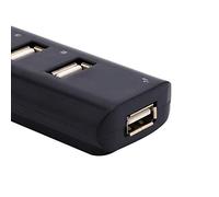 Yctze Wired Micro USB 2.0 4-Port Hub Splitter for PCs - Connect Multiple Devices Effortlessly