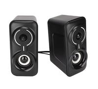 Yctze Wired RGB Computer Speakers with Subwoofer - Portable Stereo Sound System & Volume Control for Desktops and Laptops