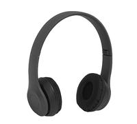 Yctze Wireless Headset with Easy Carry Design (Black) | Long-lasting battery, MP3 compatible, Plastic material, Ideal for music lovers