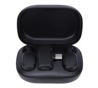 Yctze Wireless Lavalier Microphone AI Noise Cancelling 80dB SNR Magnetic Lapel Mic for Live Streaming Vlogging Interviews Online Meetings ABS Material