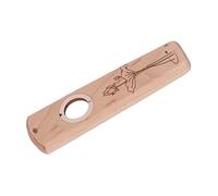 Yctze Wood Flute Musical Instrument Guitar Ukulele Accompaniment Harmonica Diaphragm Wind Instrument - Musical Instruments/Wind & Woodwind Instruments/Folk & World/Kazoos (Maple)