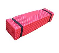 Yctze Yctze Foldable Sleeping Mat - Soft PVC Egg Crate Sleeping Pad for Outdoor Camping, Comfortable and Moisture-Resistant (186 * 57)