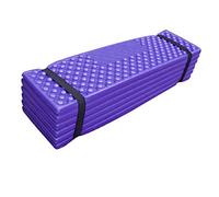 Yctze Yctze Foldable Sleeping Mat - Soft PVC Egg Crate Sleeping Pad for Outdoor Camping, Comfortable and Moisture-Resistant (186 * 57)