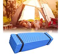 Yctze Yctze Foldable Sleeping Mat - Soft PVC Egg Crate Sleeping Pad for Outdoor Camping, Comfortable and Moisture-Resistant (186 * 57)