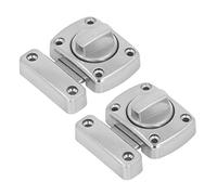 Yctze Zinc Alloy Rotating Lock for Home and Bathroom Doors, and Easy to Install Secure Solution