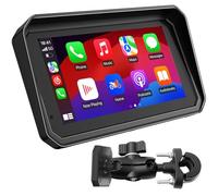 YCV 6" Motorcycle Carplay Screen, Wireless CarPlay & Android Auto for Motorbike, Carplay Motorcycle GPS Navigation, Quick Takedown & Magnetic Mount, IP66 Waterproof Touchscreen