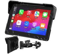 YCV 7" Motorcycle Carplay Screen, Wireless CarPlay & Android Auto for Motorbike, Carplay Motorcycle GPS Navigation, Quick Takedown & Magnetic Mount, IP66 Waterproof Touchscreen, Bluetooth
