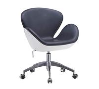 YCVAWEOD Adjustable Home Office Chair 360° Swivel Task Desk Chair with Leather Racing Seat, Upgraded Desk Chair for Women Adults LWX