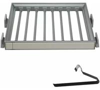 YCVAWEOD Adjustable Pull-Out Pants Rack Hangers - Extendable Clothes Organizer for Trousers, Scarves, Ties & Towels - Space-Saving Closet Solution LWX