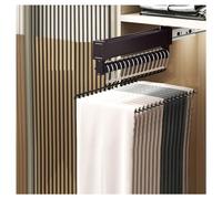 YCVAWEOD Adjustable PullOut Clothes Rail & Trousers Rack 2656 cm SpaceSaving Wardrobe Organizer for Pants & Clothing Storage 25 KG Load Capacity 51cm/20.1inch Size LWX