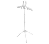 YCVAWEOD Adjustable Telescopic Standing Clothes Rack with Steam Ironing Function Hanger Accessories for Garment Steamer Clothing Stand with Telescopic Rod LWX