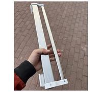 YCVAWEOD Adjustable Telescopic Wardrobe Clothes Rail Hanger 3080cm Stainless Steel Trousers Rack 600mm (23.6inch) Pullout Clothes Organizer for Efficient Storage LWX