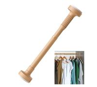 YCVAWEOD Adjustable Tension Closet Rod, Stainless Steel Expandable Hanging Bar, Drill-Free Space-Saving Clothes nizer, 110-190cm (43 1/4") - Yellow LWX