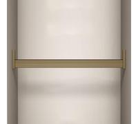 YCVAWEOD Aluminium Over-the-Door Clothes Rack Non-Slip Oval Design Space-Saving Hanger for Closet Doors & Small Windows Ideal for nizing (Color: C) LWX