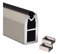 YCVAWEOD Aluminum Closet Rod with End Supports Hanging Bar Clothes Hanger and Removable Garment Rack Organizer for Shower Verandahs and Closets LWX