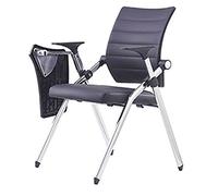 YCVAWEOD Black Leather Folding Table Board for Classroom Conference Office and Camping LWX