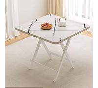 YCVAWEOD Card Table, Folding Dining Table, Banquet Tables, Square Card/Utility Game Table for Puzzles Crafting Picnic Camping Dining Party (Color : B, Size : 28x28in/70x70cm) LWX