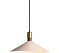 YCVAWEOD Ceiling Pendant Lamp LED Tri-Color Light Source Hanging Light Creative Nordic Style Metal Chandelier Restaurant Cafe Decoration Lighting Fixture(White,40cm) LWX