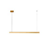 YCVAWEOD Chandelier Light, Ceiling Light Long Dining Room Pendant Luxury - LED Dimmable Metal Pendent Lamp Bar Table Restaurant Line Decoration Suspended Fixture Adjustable Lighting LWX