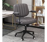 YCVAWEOD Comfy Computer Chairs Home Office Desk Chairs with Wheels,Executive Chair Modern Reclining Chair,Comfortable Swivel Chairs LWX