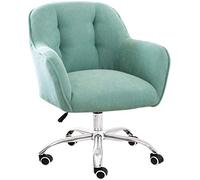 YCVAWEOD Comfy Computer Chairs Office Chair Cute Desk Chair Modern Swivel Adjustable Rolling Computer Vanity Chair LWX