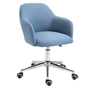 YCVAWEOD Comfy Computer Chairs Office Chair Desk Modern Home with High Resilience Sponge Adjustable Height 360 Degree Swivel Chair LWX