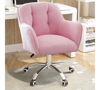 YCVAWEOD Comfy Computer Chairs Swivel Chair Home Office Desk Computer Chair Makeup Modern for Bedroom LWX