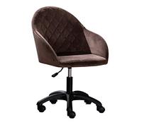 YCVAWEOD Comfy Computer Chairs Swivel Desk Chair 360° Computer with Mid Back - Office Adjustable Padded Chair LWX