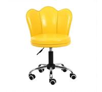 YCVAWEOD Comfy Computer Chairs Swivel Office Chair Bar Stool Stools Computer with Back Support Pu Leather Wheels Adjustable Desk Chairs LWX