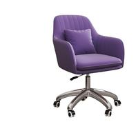 YCVAWEOD Computer Chair Office Chair Computer Chairs Front Desk Writing Lifting Swivel for Bedroom Balcony Leisure Back Armchair to Pursue Happiness(6) LWX