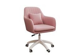 YCVAWEOD Computer Chair Office Chair Computer Chairs Front Desk Writing Lifting Swivel for Bedroom Balcony Leisure Back Armchair to Pursue Happiness(2) LWX