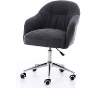 YCVAWEOD Computer Desk Chair Comfort Desk Chair Rolling Swivel Chair Computer Chair with Adjustable Height, Comfortable Chair Thick Seat Cushion Office Gaming Chair LWX