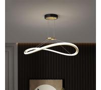 YCVAWEOD d Decorate Circular Pendant Light Dimmable Modern LED Ring Chandelier Mid Century V-intage Hanging Ceiling Light Rustic endant Lamp,Led Ceiling Pendant Lamp LWX