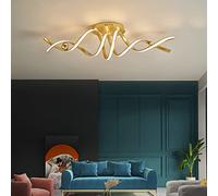 YCVAWEOD Dimmable LED Ceiling Light with Remote Control - Adjustable Height Pendant Lamp for Living Room & Dining Room - Modern Decor Lighting Fixture LWX