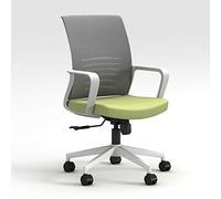 YCVAWEOD Executive office chair Office Swivel Chair With Mesh Backrest Adjustable Recliningchair For Conference Room Green Office Furniture For Comfort And Support LWX