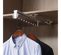 YCVAWEOD Extendable Clothes Rail 25-45cm Metal Telescopic Closet Rod,Pull Out Pants Hanger Adjustable Wardrobe Space Saving,Load 30kg (Size : 310mm) beautiful scenery LWX