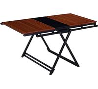 YCVAWEOD Extendable Dinner Table, Folding Dining Table, Foldable Multi-layer Bookshelf, Space Saving Versatile Kitchen Table, Convenient for Storage, for Dining Room, Kitchen LWX