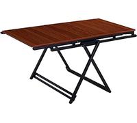 YCVAWEOD Extendable Dinner Table, Folding Dining Table, Foldable Multi-layer Bookshelf, Space Saving Versatile Kitchen Table, Convenient for Storage, for Dining Room, Kitchen LWX