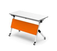 YCVAWEOD Foldable Conference Table Mobile Desk for Schools Training Table for Libraries Classrooms & Events 140x50x75cm Portable & Space-Saving Solution LWX