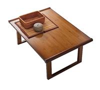 YCVAWEOD Foldable Japanese Tea Table Low Meditation Altar & Folding Coffee Table Versatile Patio & Indoor Side Table Space-Saving Design 69x40x30cm LWX