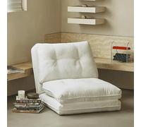 YCVAWEOD Foldable Lazy Sofa Bed, Fold Out Couch, Foam Floor Mattress, Futon Couch Lazy Sofa Recliner Bedroom Sofa Chair Study Office Chair Bedroom A LWX