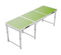 YCVAWEOD Foldable Picnic Table, Outdoor Camping Table, Durable and Portable Long Plastic Foldable Tables for Garden, Patio, Dining, BBQ, Party, Market(Color:Green) LWX