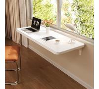 YCVAWEOD Foldable Wall Desk Space-Saving Folding Table for Home Office Kitchen & Living Room Compact Design for Work & Study Versatile Wall-Mounted Folding Table. LWX