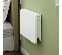 YCVAWEOD Foldable Wall Mounted Kitchen Table Compact Breakfast Bar Small Space Corner Desk Workstation Dining Table Space Saving Desk for Home Office LWX